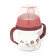 Кружка тренировочная с силиконовым носиком FirstCup Bonjour Paris Canpol babies Розовая
