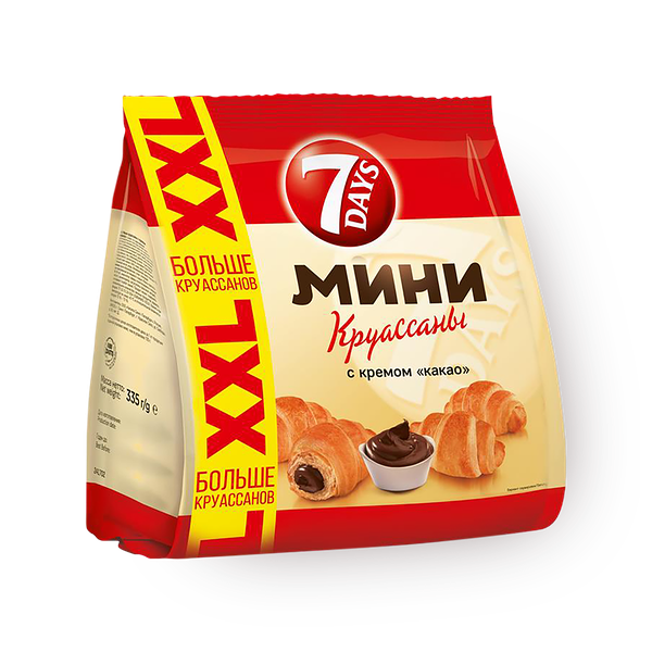 Мини-круассаны 7 Days Какао