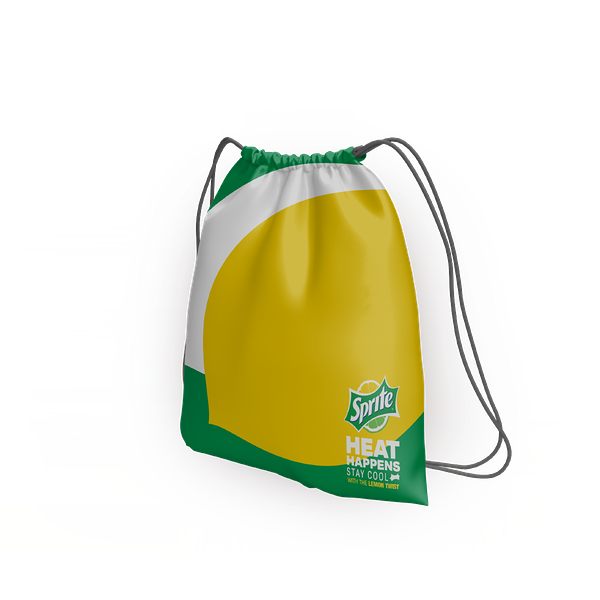 Sprite drawstring bag