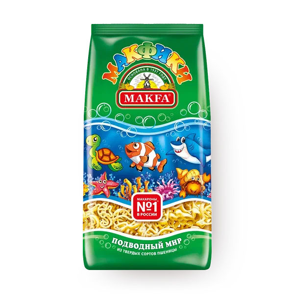 Макароны Макфики Подводный мир Makfa