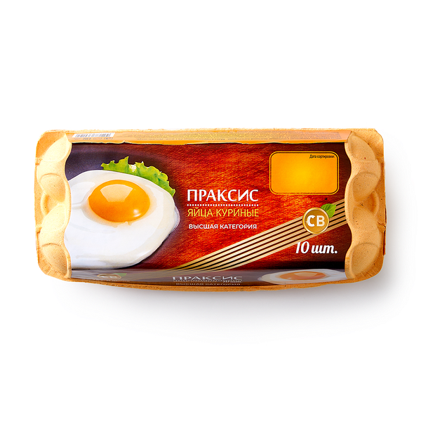 Яйцо куриное CB «Праксис» высшей категории