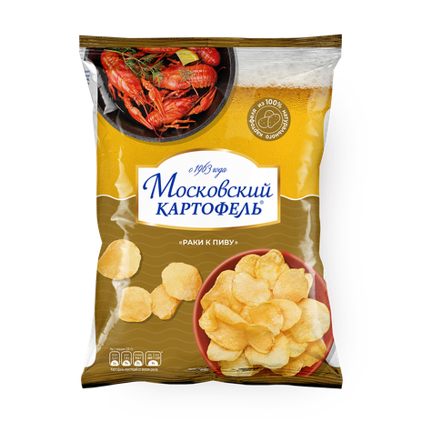 Чипсы Московский Картофель со вкусом раков
