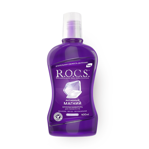 Ополаскиватель для полости рта R.O.C.S. Активный магний