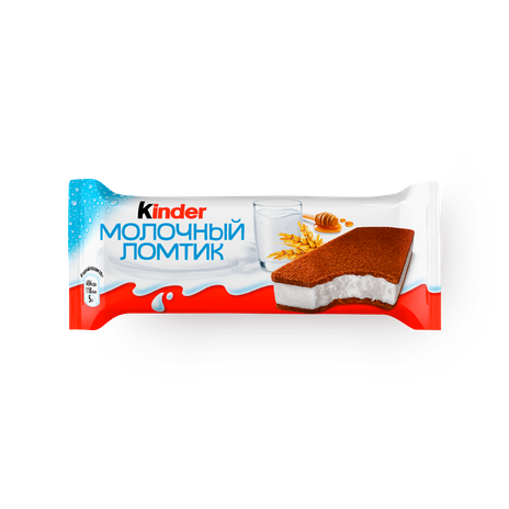 Пирожное бисквитное Kinder Молочный ломтик