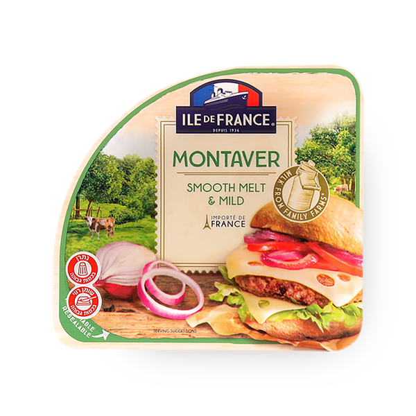 Ile de france Montaver Smooth melt & mild cheese