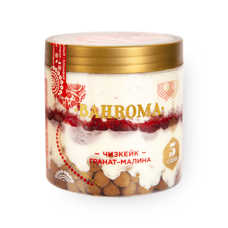 Мороженое пломбир Чизкейк Bahroma гранат-малина