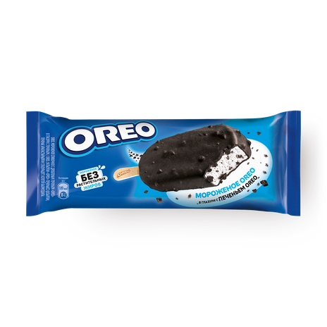 Мороженое сливочное Oreo эскимо