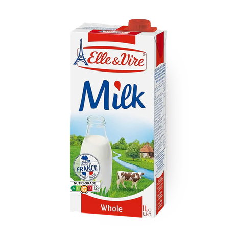 Молоко цельное 36% Elle&Vire UHT