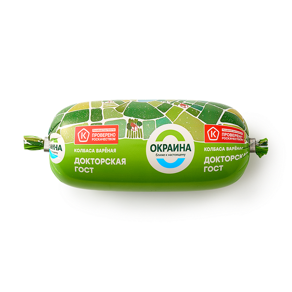Колбаса Докторская «Окраина» варёная