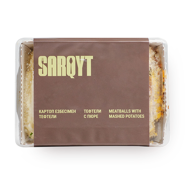 Тефтели с пюре замороженные Sarqyt Food