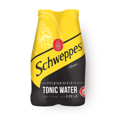 Schweppes tonic water glass bottle pack