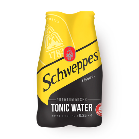 Schweppes tonic water glass bottle pack