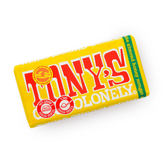 Tony's milk chocolate With almonds and honey