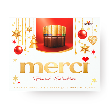 Конфеты шоколадные Merci ассорти