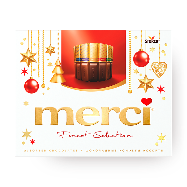 Конфеты шоколадные Merci ассорти