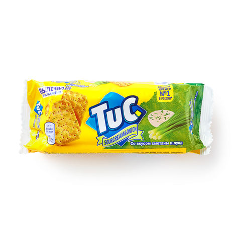 Крекер Tuc со вкусом сметаны и лука