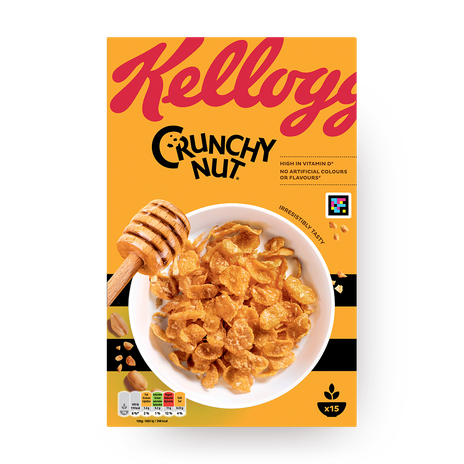 Готовый завтрак хрустящий Kellogg's с орехом