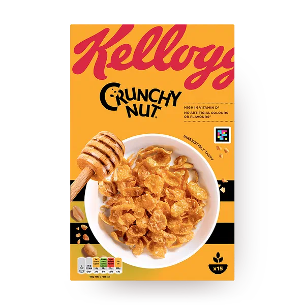 Готовый завтрак хрустящий Kellogg's с орехом