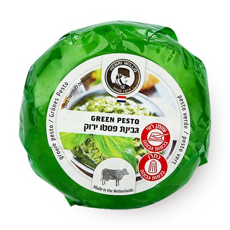 Henri Willig Gouda Cheese Green Pesto 31%