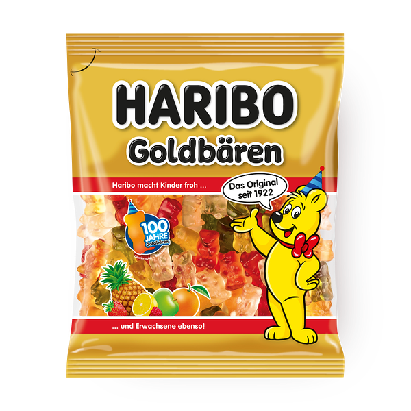 Haribo Goldbears flavored gummy candies