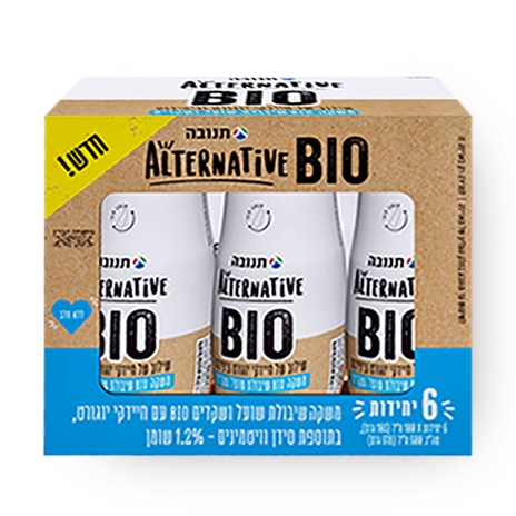 BIO Alternative  מאגדת משקה שיבולת שועל ושקדים