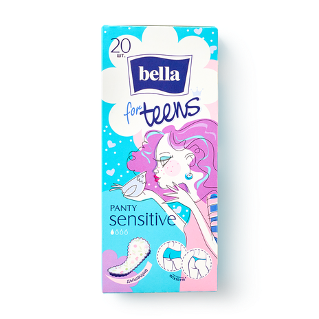 Прокладки ежедневные Bella for Teens Sensitive mixform