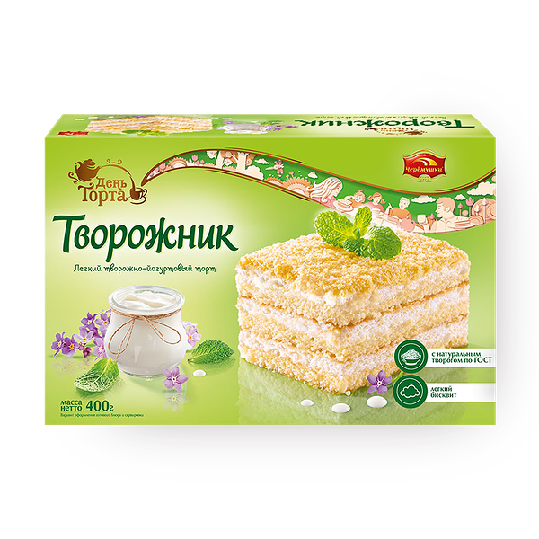 Торт Творожник «Черёмушки» День торта