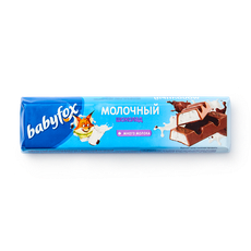 Шоколад молочный Babyfox с молочной начинкой, 45 г — купить с доставкой ...
