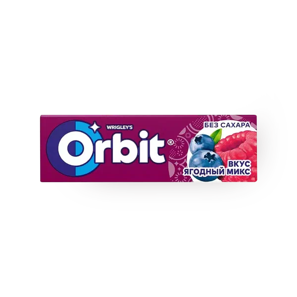 Жевательная резинка Orbit ягодный микс