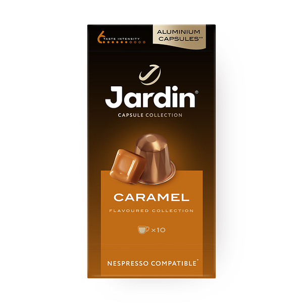 Кофе в капсулах Jardin с ароматом карамели