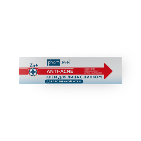 Крем для лица Pharmlevel Чистая кожа с цинком