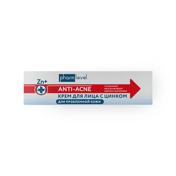 Крем для лица Pharmlevel Чистая кожа с цинком