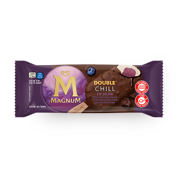 Magnum double chill blueberries