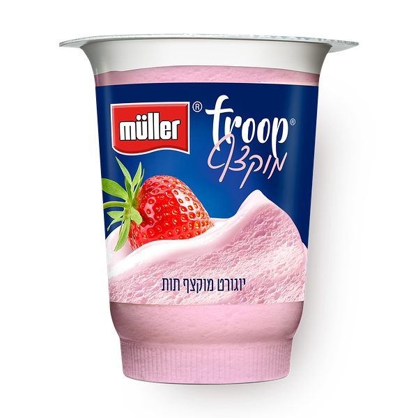 Muller froop strawberry whipped yogurt