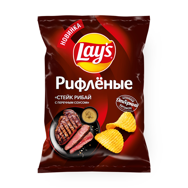 Чипсы Lay's стейк Рибай