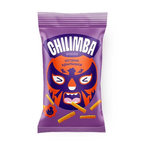 Снеки кукурузные Chilimba острые крылышки