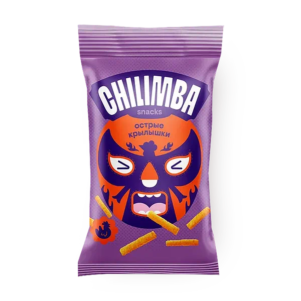 Снеки кукурузные Chilimba острые крылышки