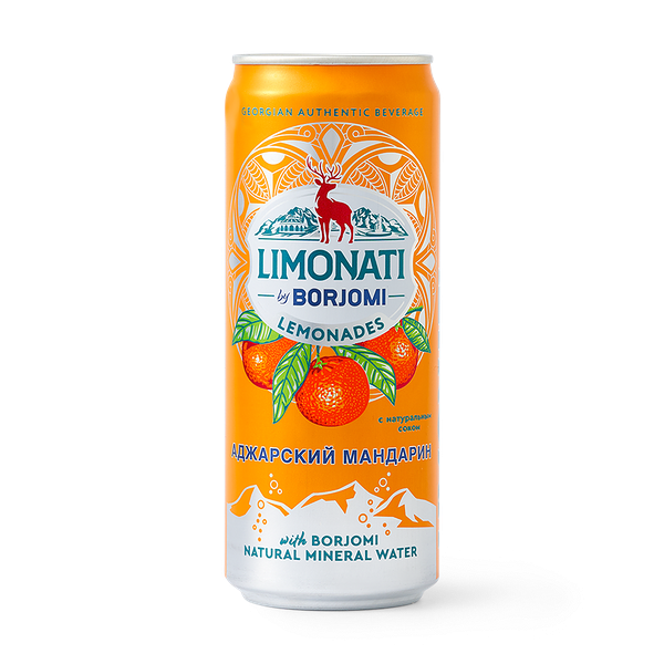 Лимонад Limonati by Borjomi мандарин