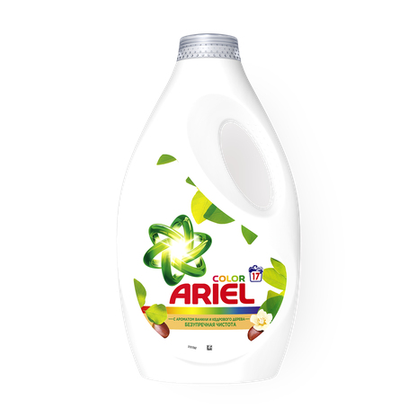 Гель для стирки Ariel с ароматом ванили и кедрового дерева