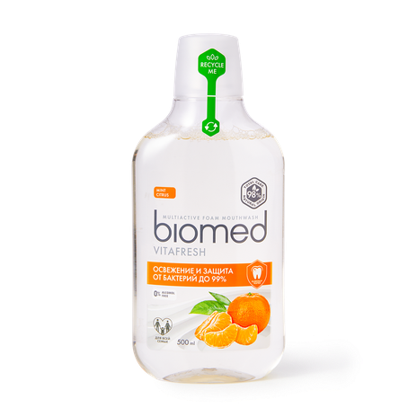 Ополаскиватель для полости рта Biomed Vitafresh цитрусовая свежесть