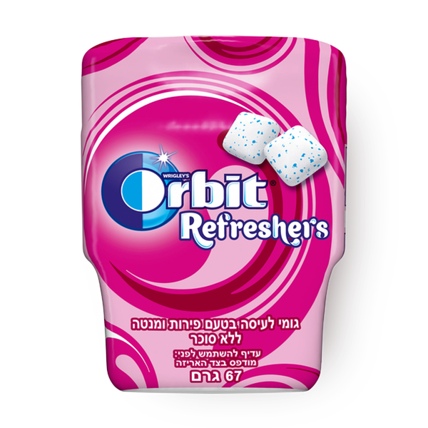 Orbit Refreshers Sugar free bubblemint chewing gum