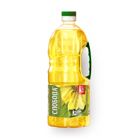 Масло подсолнечное Слобода