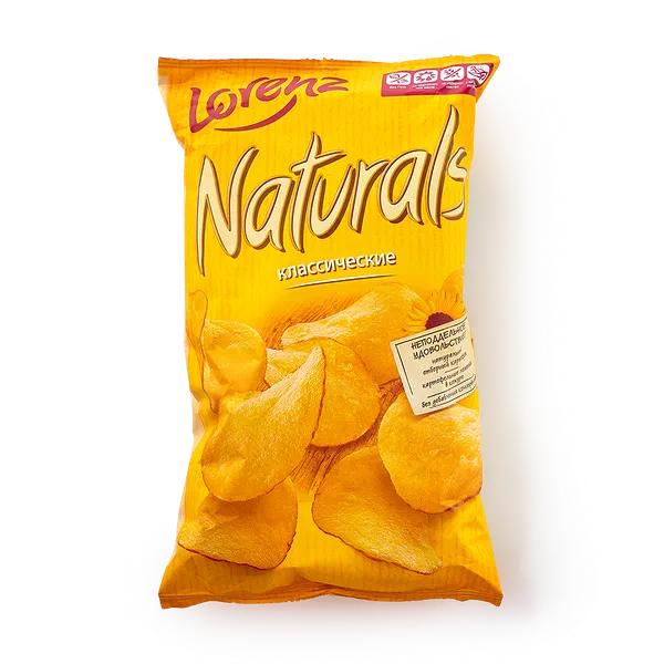 Чипсы Naturals Lorenz с паприкой, 100 г — купить с доставкой из Яндекс ...