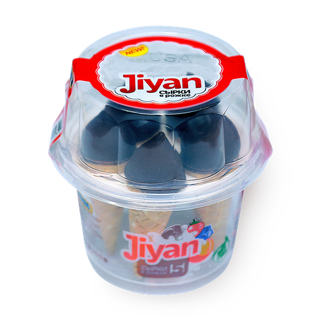 Сырки Jiyan в рожке