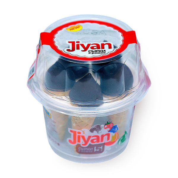 Сырки Jiyan в рожке