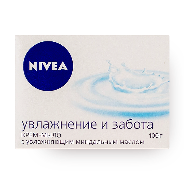 Крем-мыло Nivea Увлажнение и забота