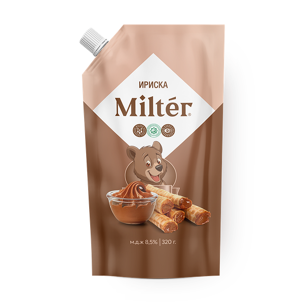 Молоко сгущённое Ириска Milter 8,5%