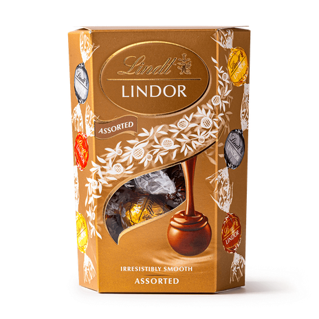 Конфеты шоколадные Assorted Cornet Lindor Lindt