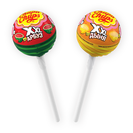 Леденцы Chupa Chups XXL Арбуз и дыня