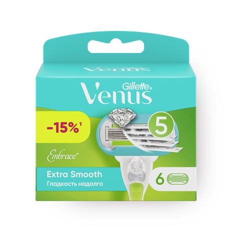 Кассеты для станка Gillette Venus Extra Smooth